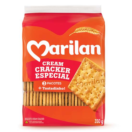 Marilan biscoito salgado cream cracker especial (350g)