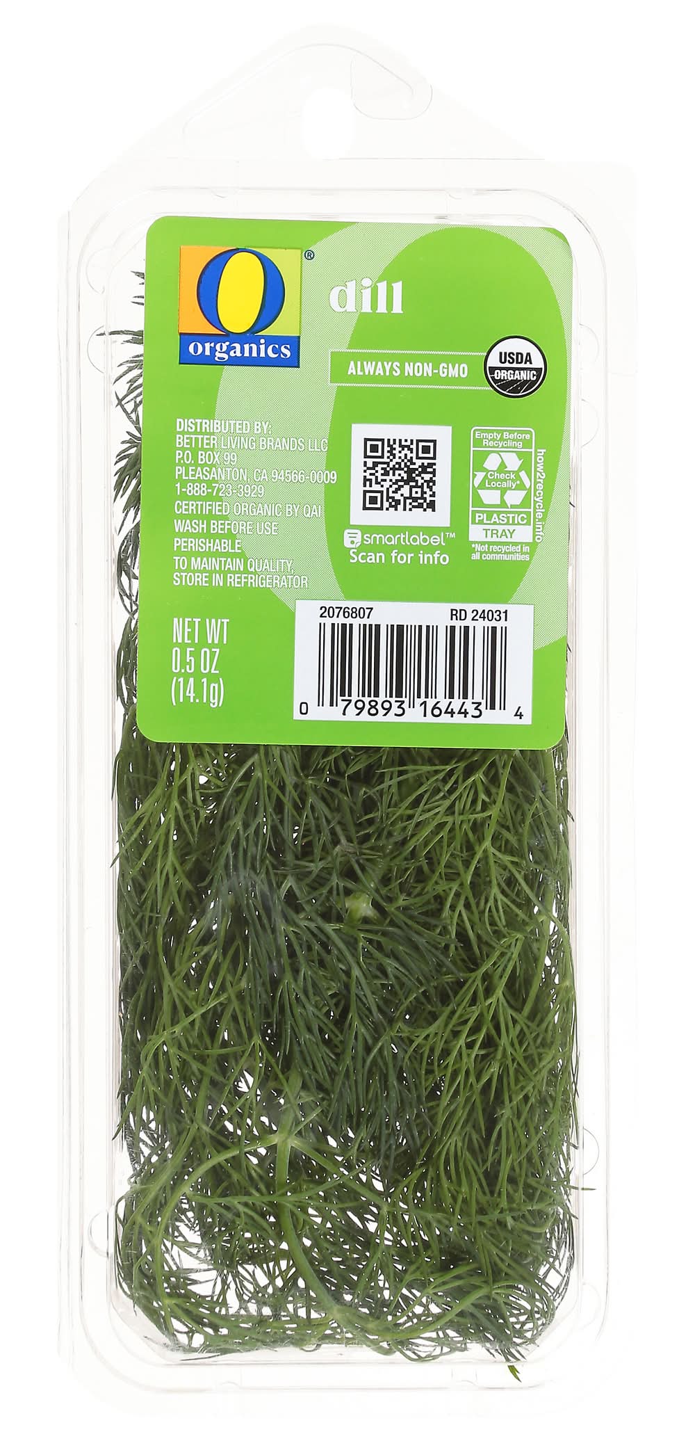 O Organics Dill Fresh (0.5 oz)