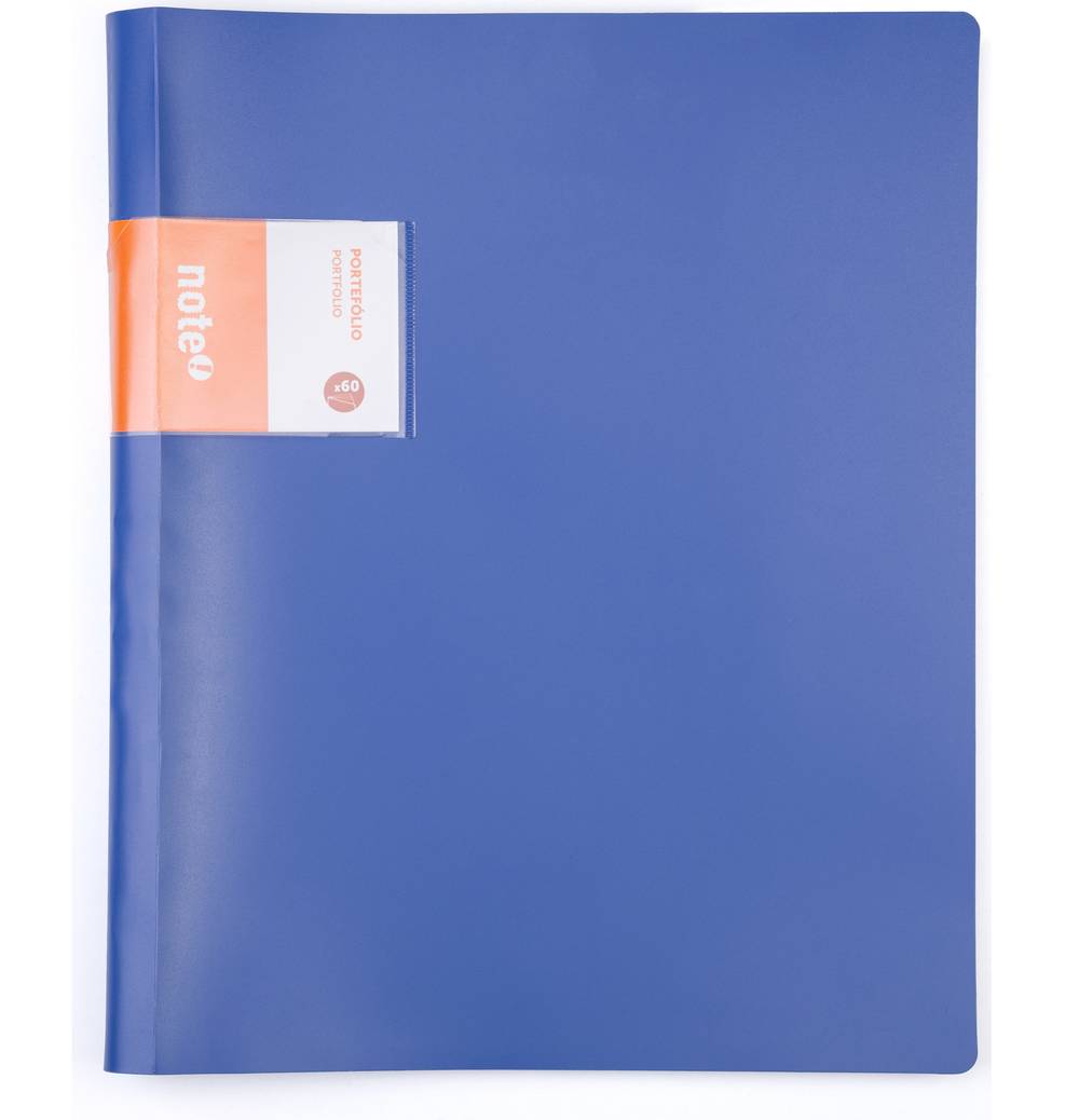 Portefólio com 60 Bolsas (várias cores)