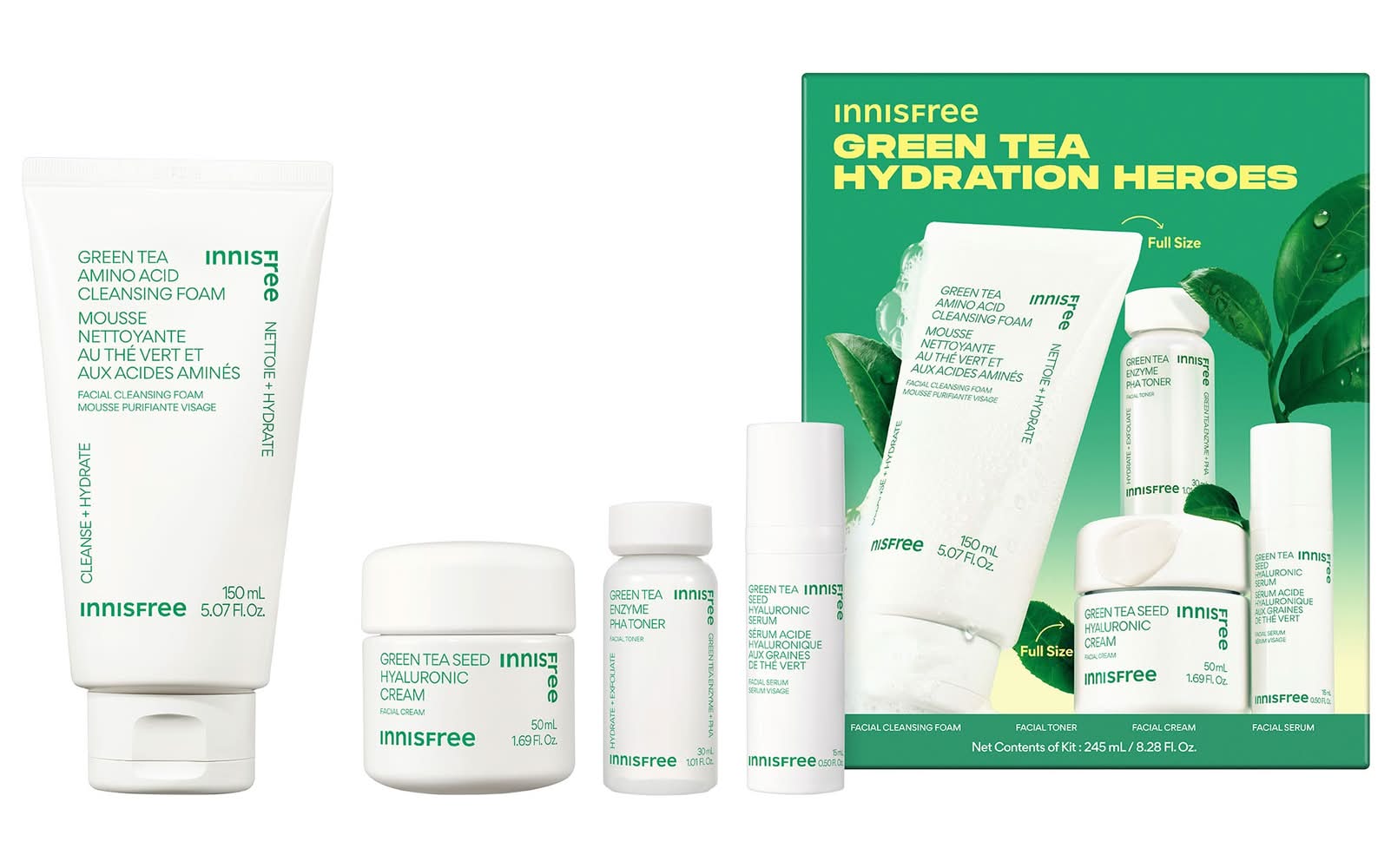 Innisfree Green Tea Hydration Heroes with Hyaluronic Acid