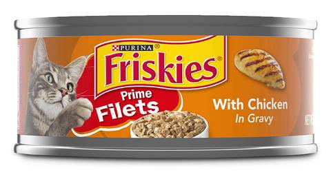 Friskies Prime Filets With Chicken in Gravy Adult Cat Food (156 g)