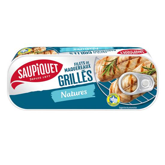 Saupiquet - Filets de maquereaux grillés natures