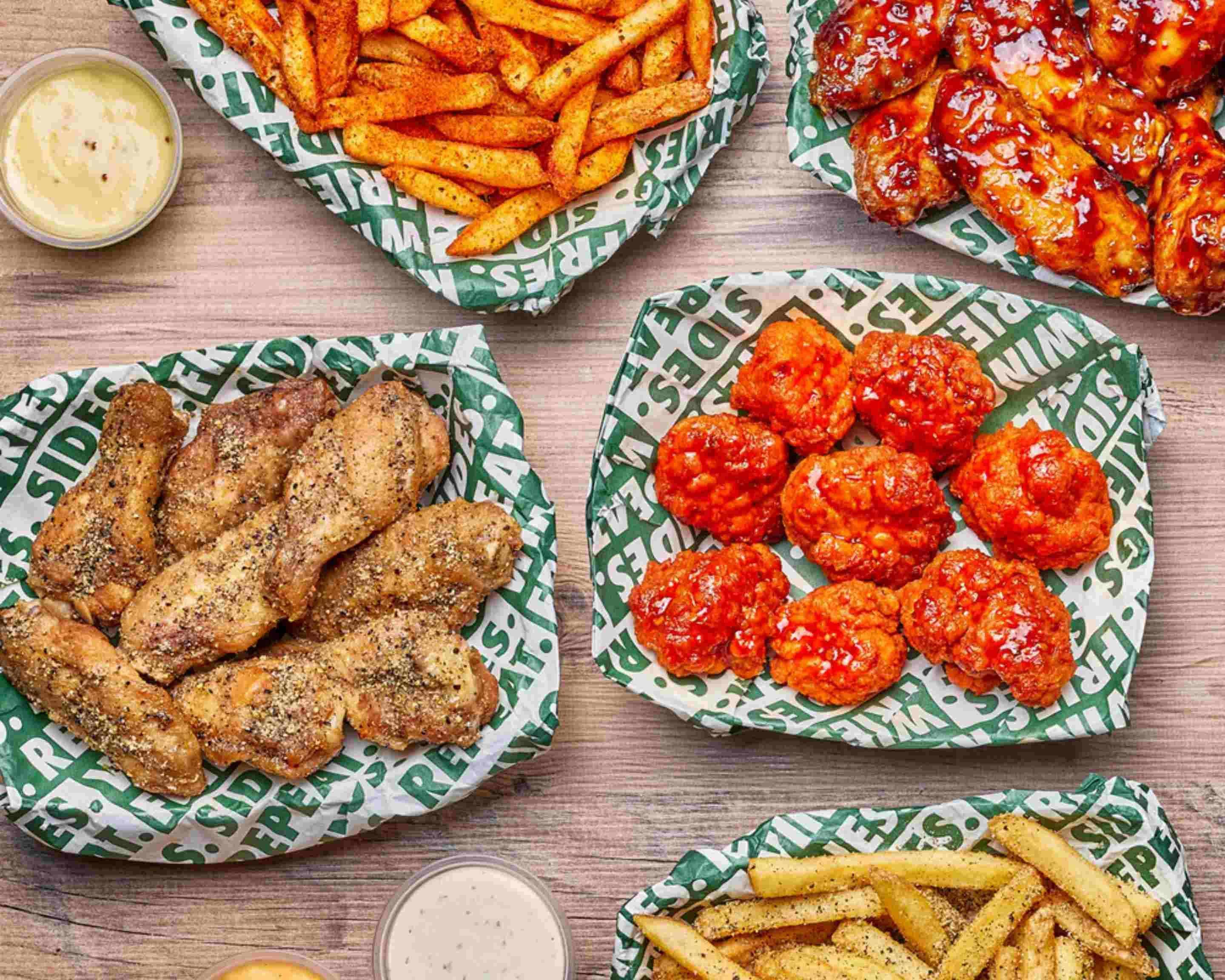 Wingstop Azca Menú a Domicilio【Menú y Precios】Madrid Uber Eats