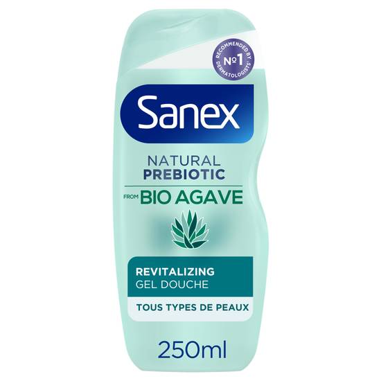 Sanex - Gel douche natural prebiotic agave bio