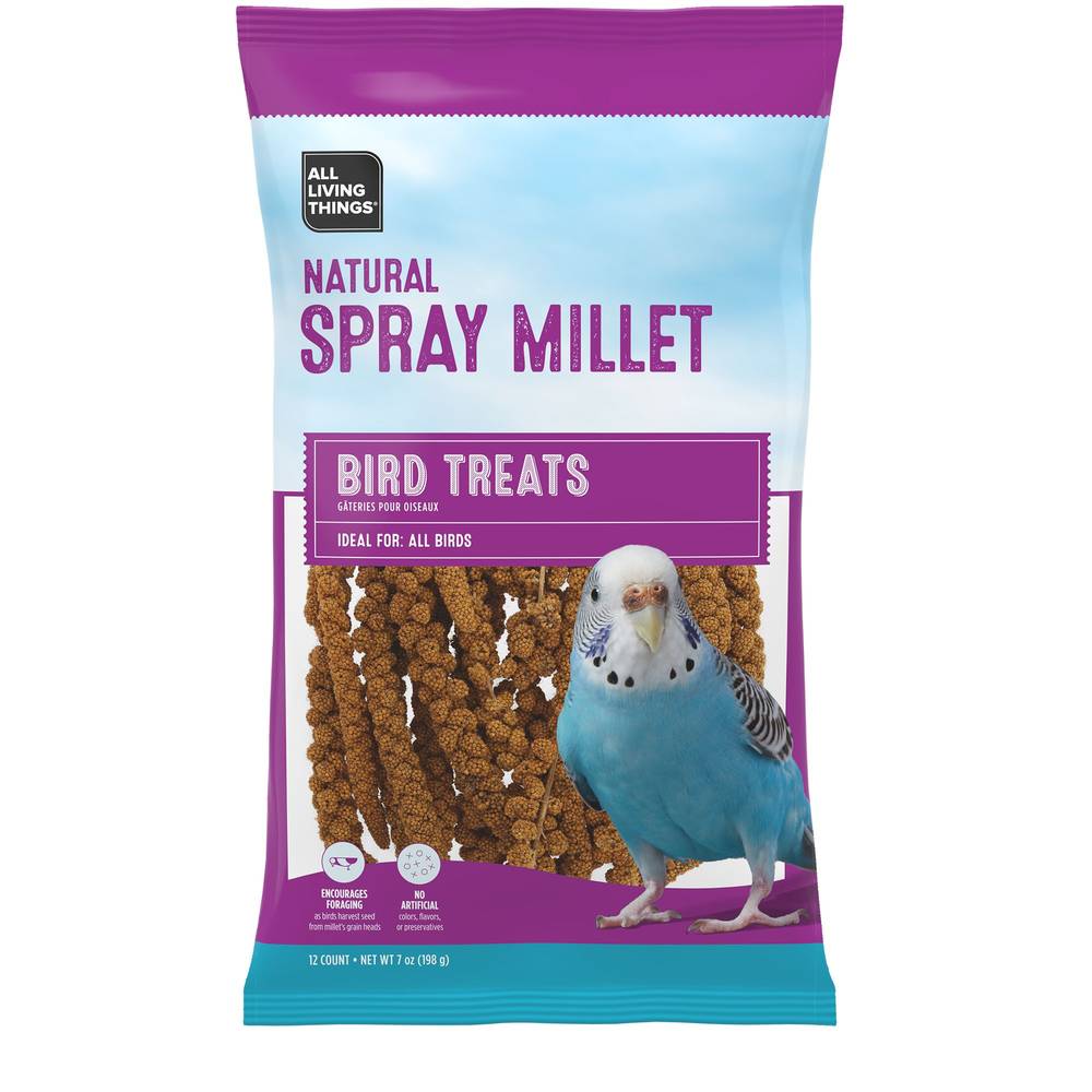 All Living Things Spray Millet Bird Treat