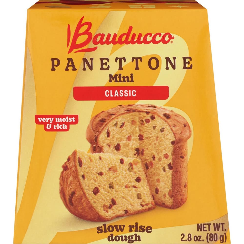 Bauducco, Classic Mini Panettone, 2.8 Oz