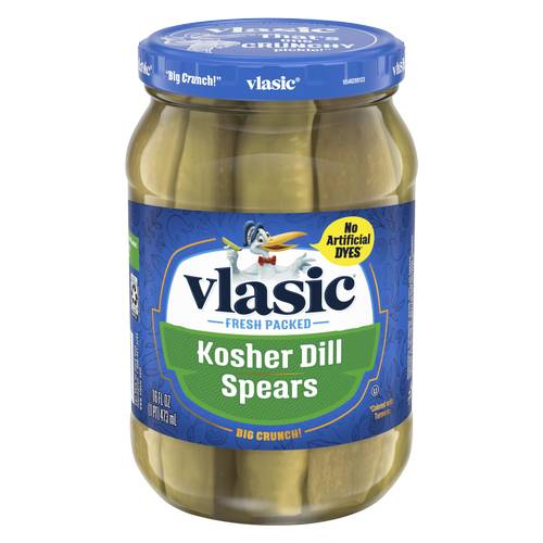 Vlasic Kosher Dill Pickle Spears 16oz