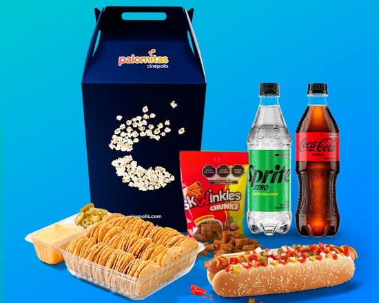 Combo Nachos y Hot Dog