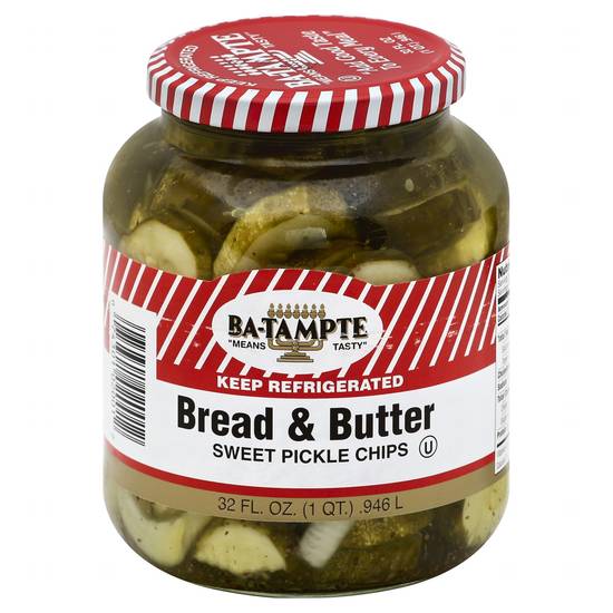 Ba-Tampte Bread & Butter Sweet Pickle Chips
