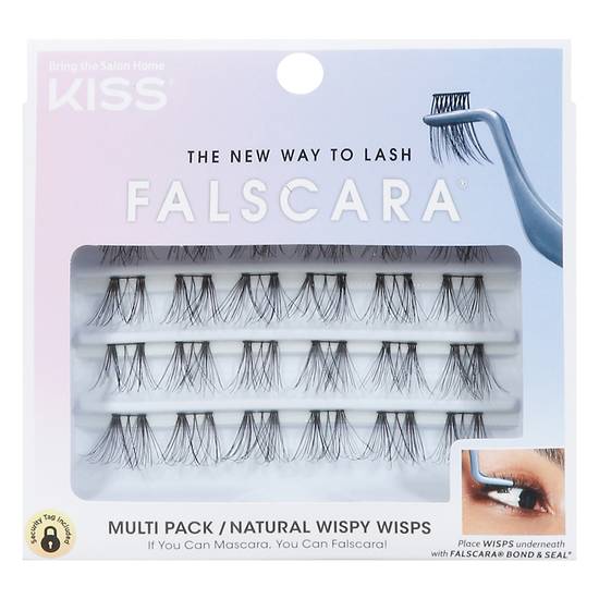 Kiss Falscara Multi pack Natural Wispy Wisps False Lash