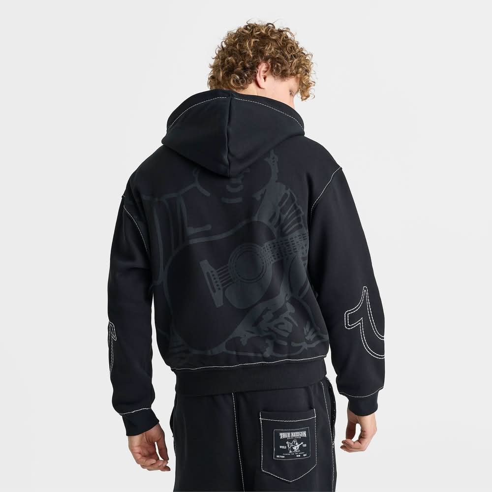 True Religion Buddha Big T Full-Zip Hoodie Delivery Near Me