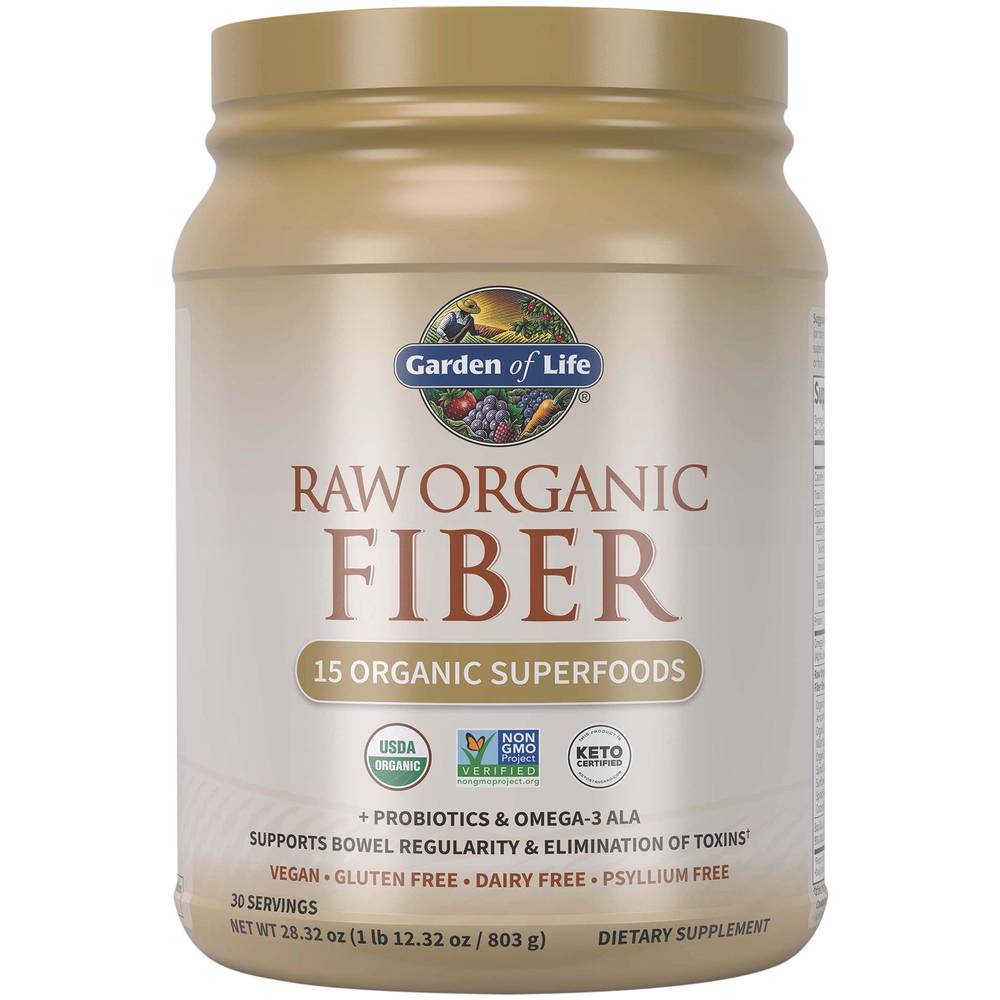 Garden of Life Organic Raw Fiber Powder (1.77 lbs)