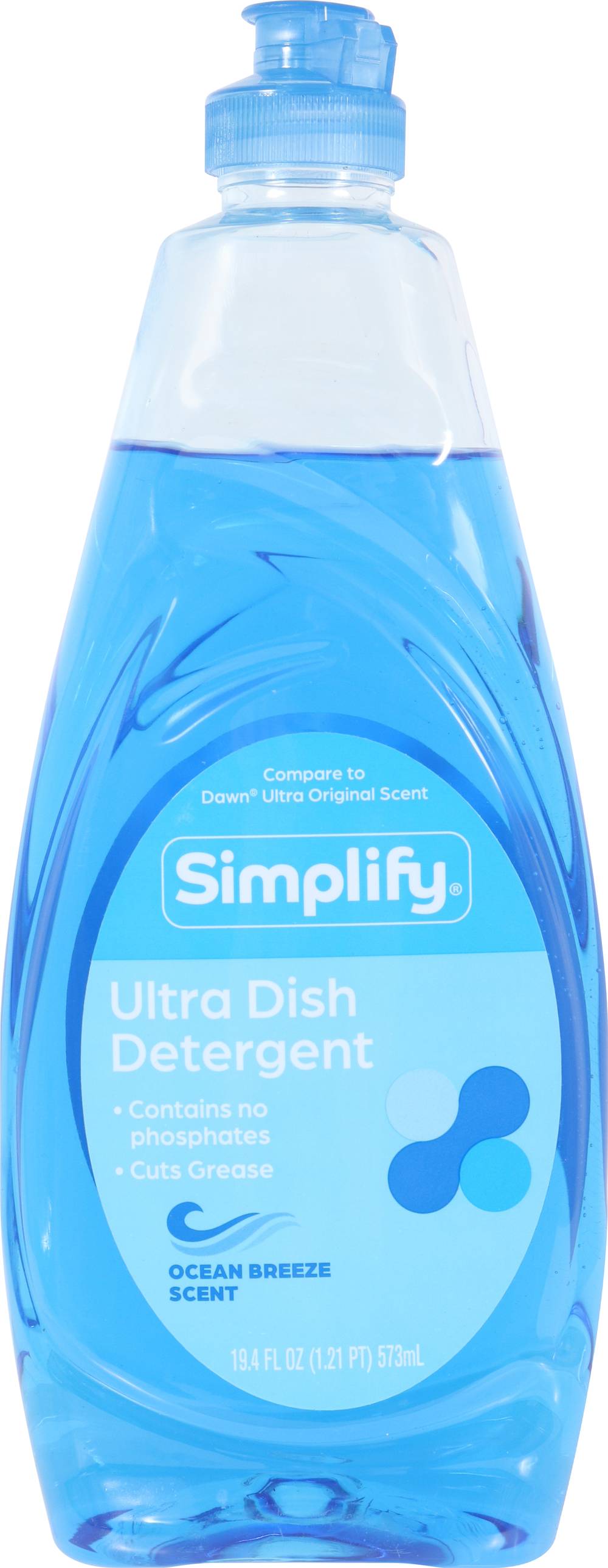 Simplify Dishwashing Liquid - Ocean Breeze, 19.4 fl oz