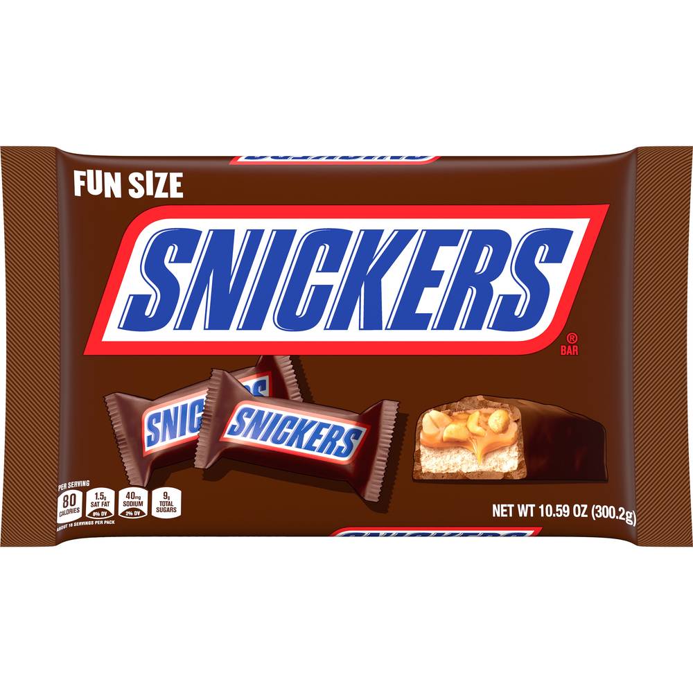 Snickers Fun Size Chocolate Candy Bar