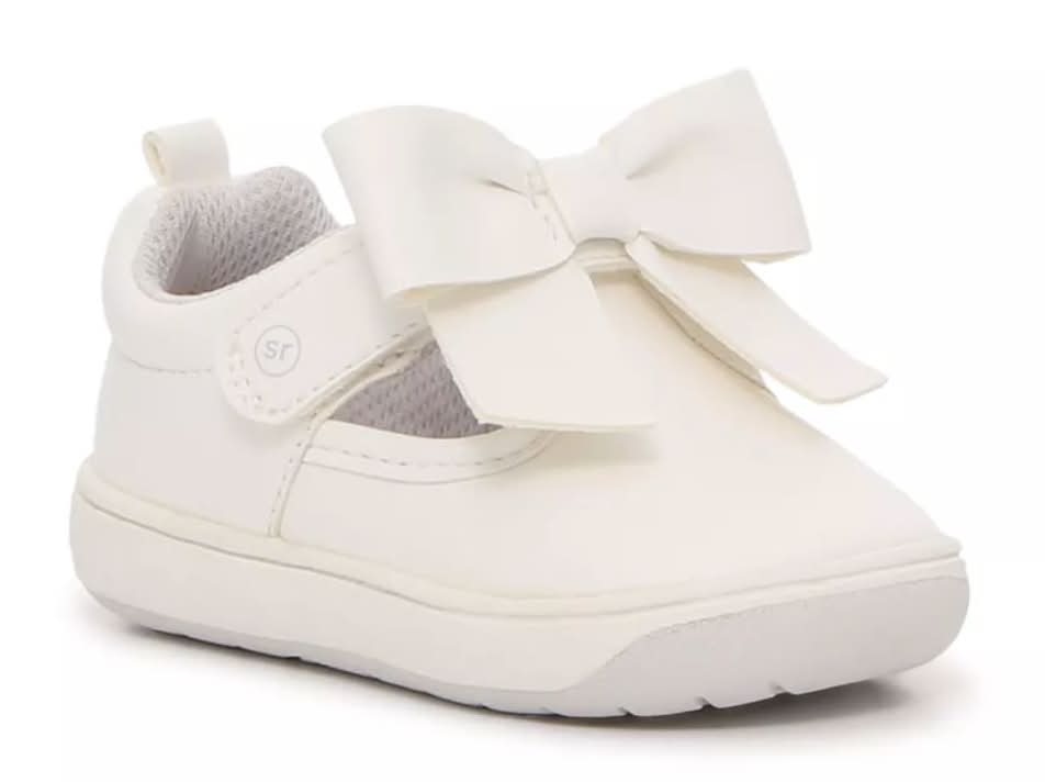 Stride Rite Kamila Sneaker - Kids' (White Medium - 3 Infant)