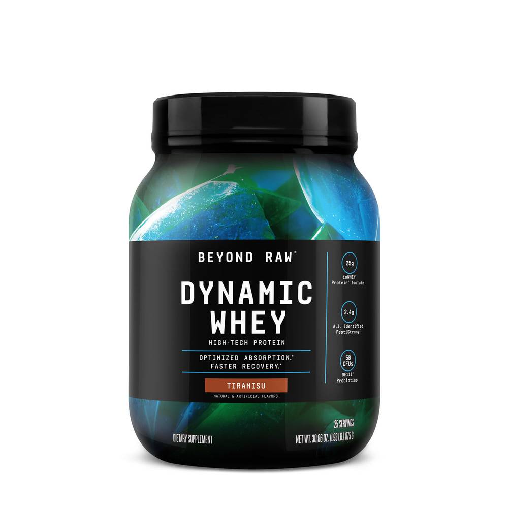 Beyond Raw Dynamic Whey High-Tech Protein (1.93 lb) (tiramisu)