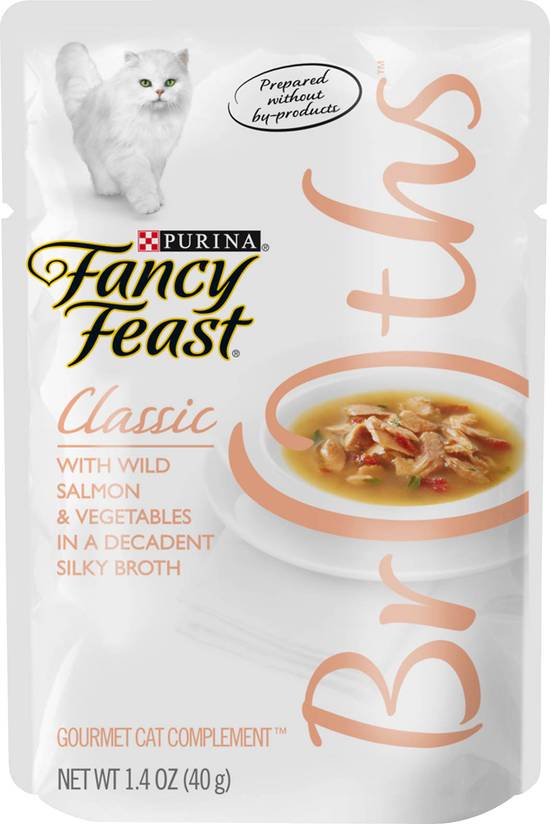 Purina Fancy Feast Gourmet Complement Broths For Cats