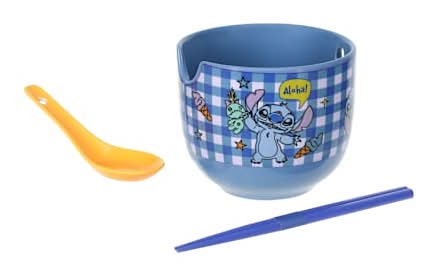 Licensed Noodle Set Gingham Stitch