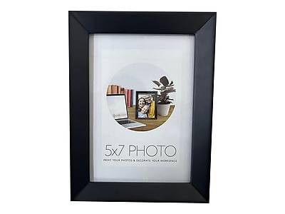 Enchante 5 x 7 Wood Picture Frame, Black (ST7H1657 BLK)