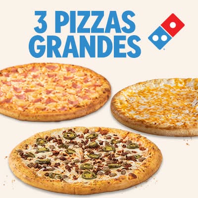 Combo 3 Pizzas Grandes