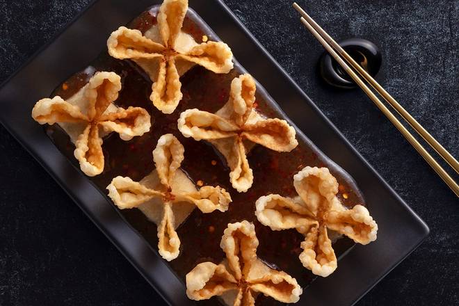 Hand-Folded Crab Wontons | 6 Count