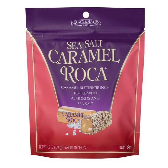 Brown & Haley Sea Salt Caramel Roca Toffee - 4.5 oz