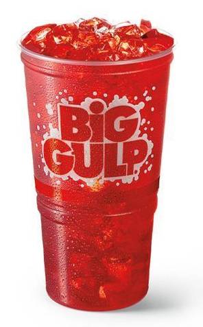 7/11 Big Gulp Mt Dew Code Red 30oz