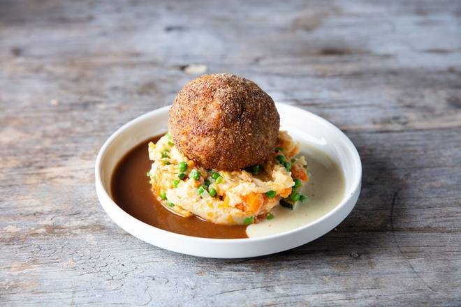 Classic Pork Ball with Stoemp or Salad
