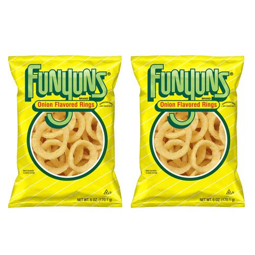 Funyuns Onion Flavored Rings (2x 6oz bags)