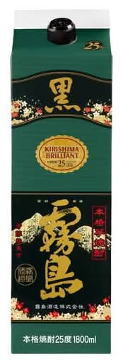 黒霧島 25度 1.8Lパック