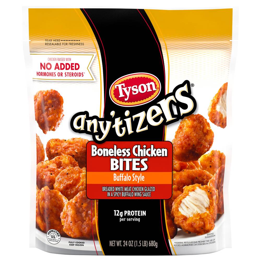 Tyson Any'tizers Boneless Buffalo Style Chicken Bites (1.5 lbs)