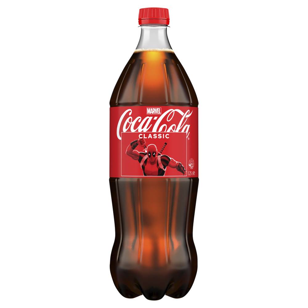 Coca Cola Classic Soft Drink 1250ml