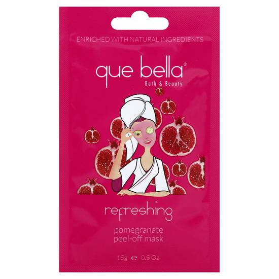 Que Bella Refreshing Pomogranate Peel-Off Mask