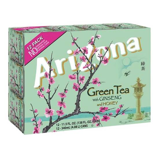 Arizona Green Tea With Ginseng and Honey (12 ct, 138 fl oz )