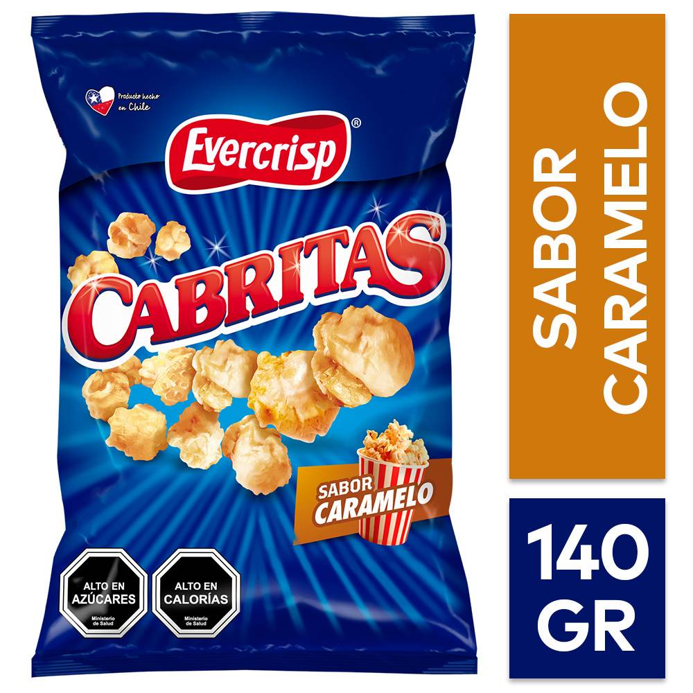 Evercrisp · Cabritas - Caramelo (140 g)