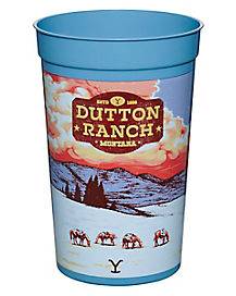 Dutton Ranch Plastic Cup - Yellowstone