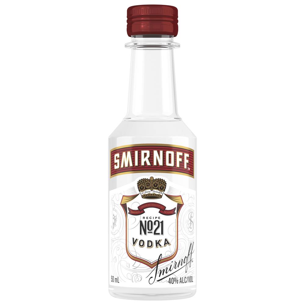 Smirnoff No.21 Triple Distilled Vodka (50 ml)