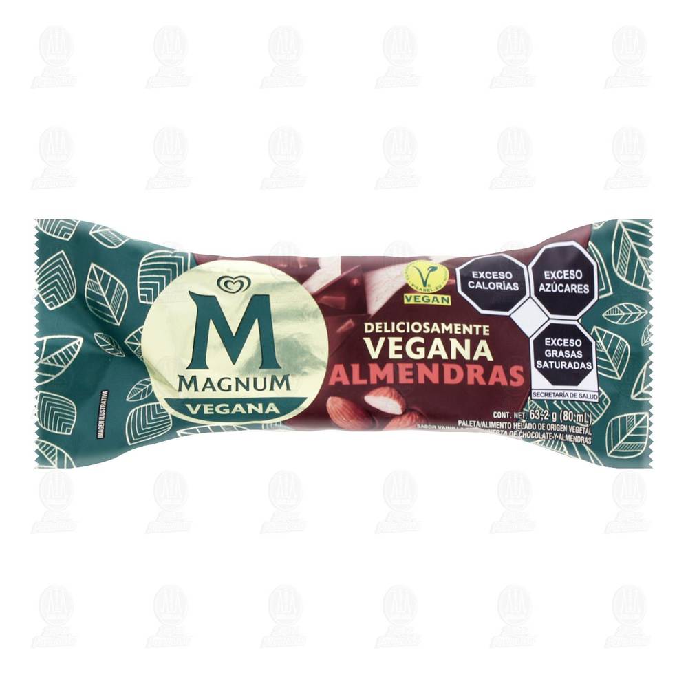 Magnum · Paleta vegana con almendras (63 g)