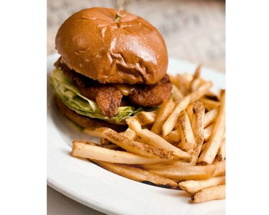 Nashville Style Hot Chicken Burger