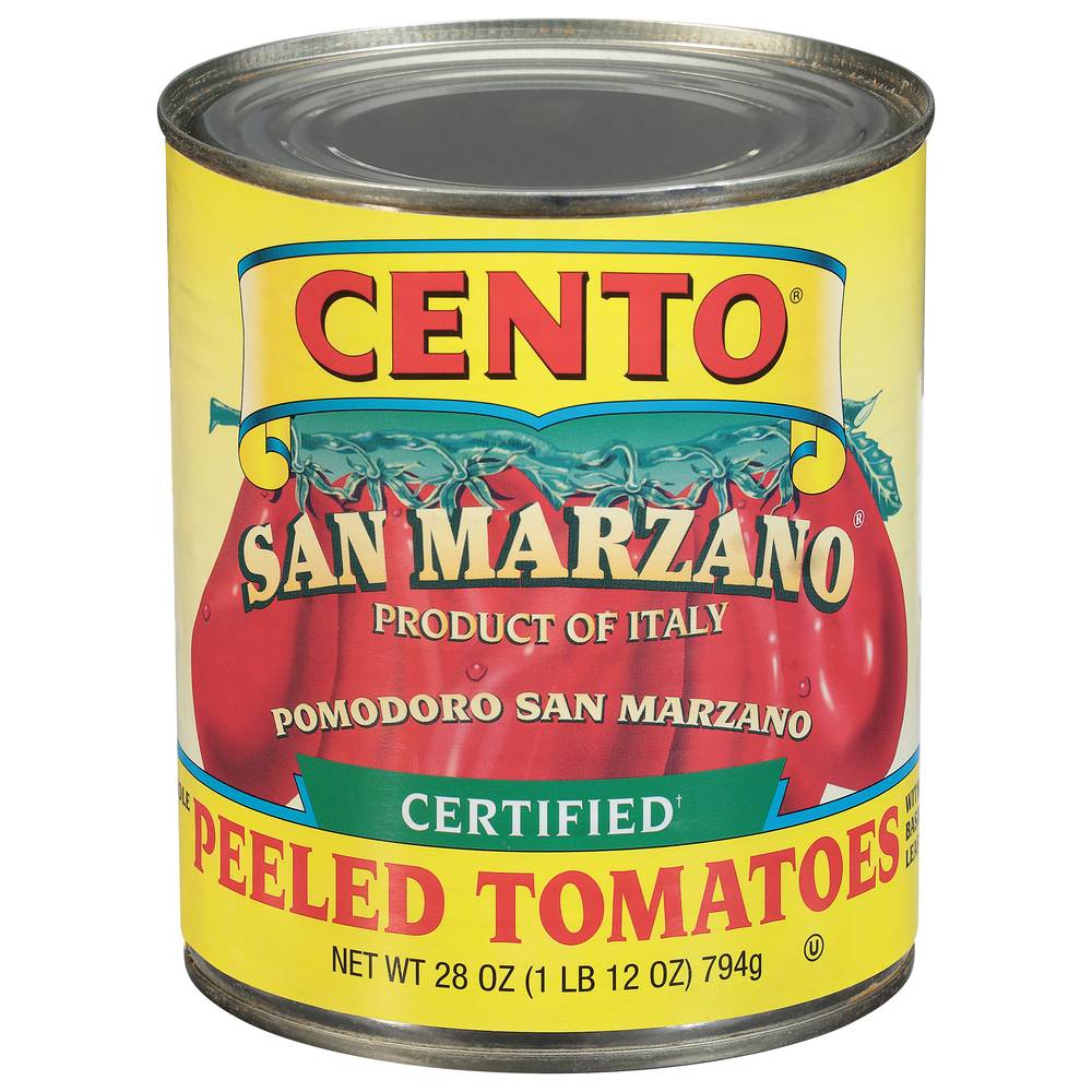 Cento San Marzano Certified Peeled Tomatoes (28 oz)