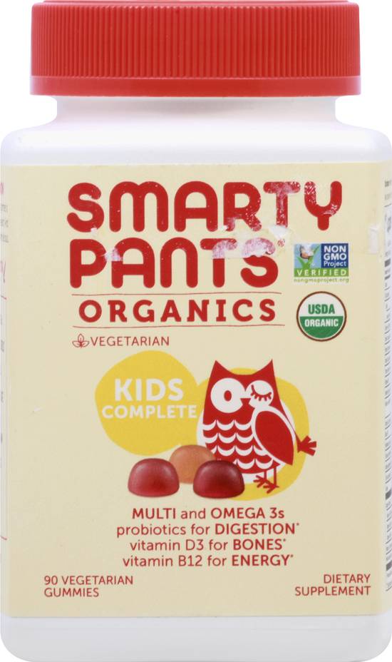 Smartypants Organic Kids Formula Vegetarian Gummies (90 ct)