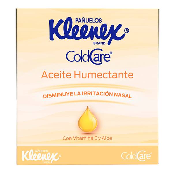 Kleenex pañuelos desechables cold care (66 un)