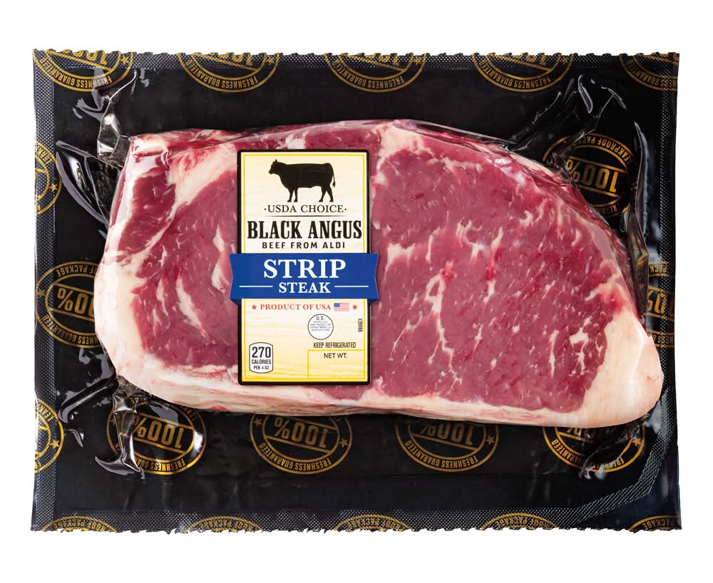 USDA Choice Black Angus Beef Strip Steak