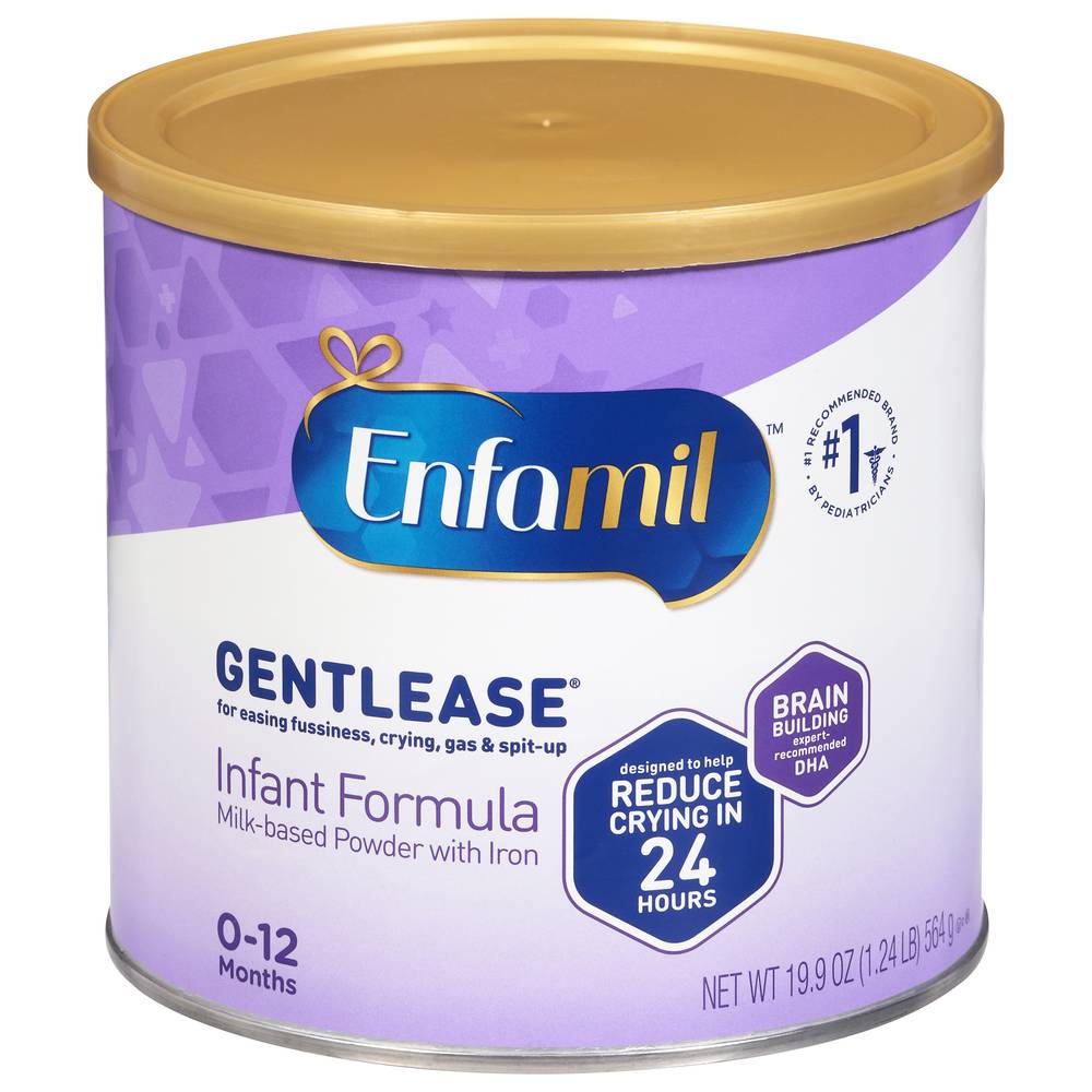 Enfamil Gentlease Milk-Based Powder With Iron Infant Formula (1.24 lbs)