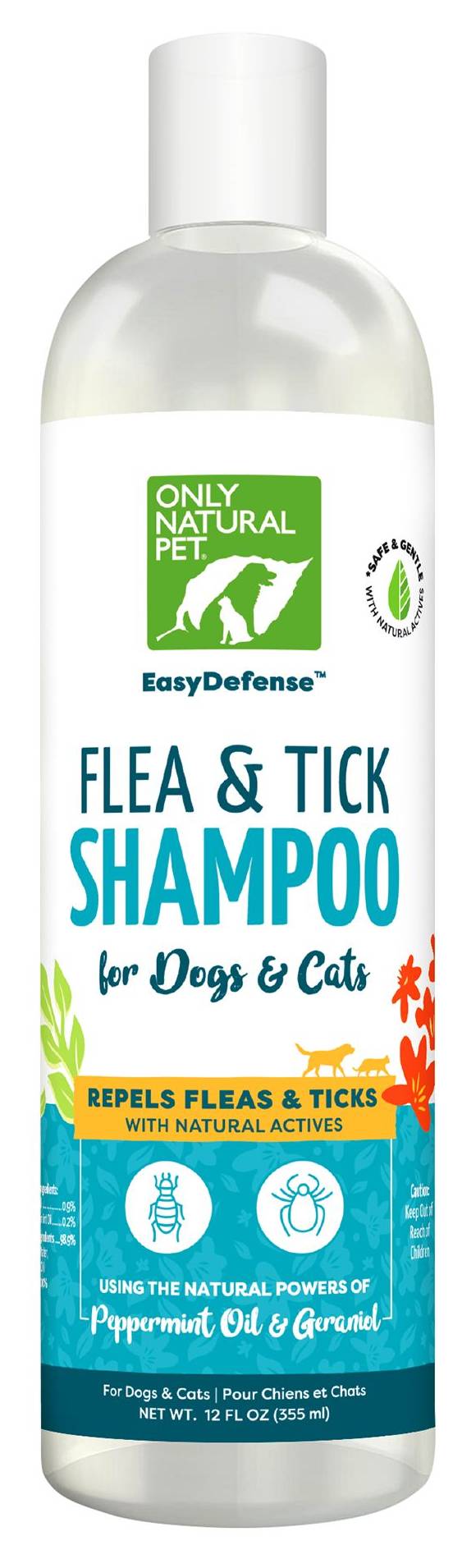 Only Natural Pet Easydefens Flea & Tick Pet Shampoo (12 fl oz)