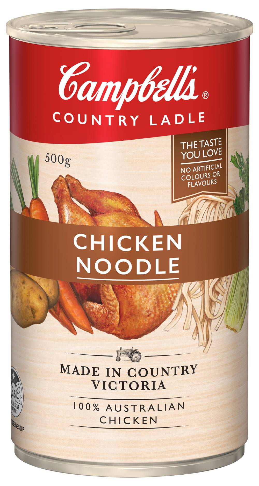 Campbell's Country Ladle Soup Chicken Noodle Delivery Near Me Order