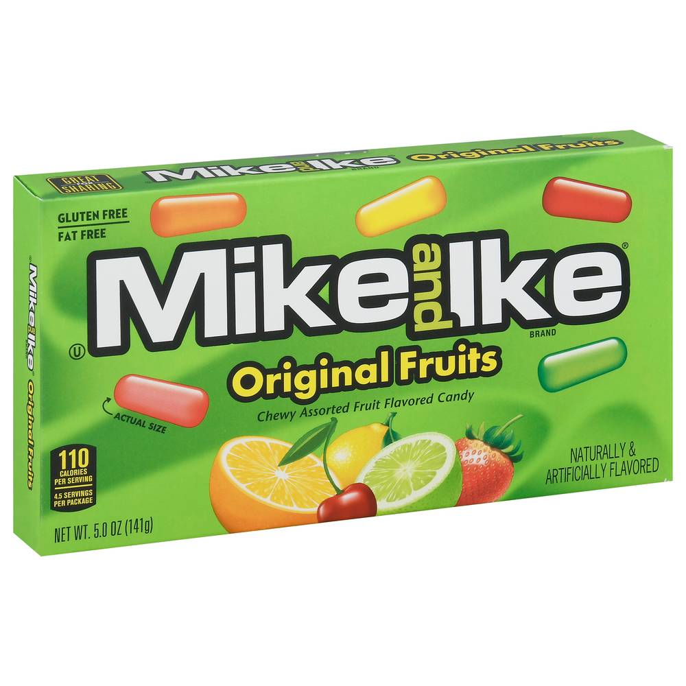 Mike and Ike Original Fruits Candy, Assorted (5 oz)