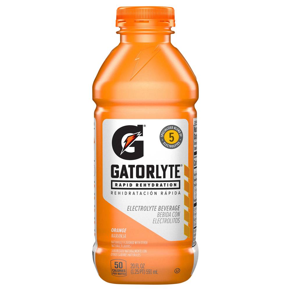 Gatorlyte Rapid Rehydration Electrolyte Beverage (20 fl oz) (orange)