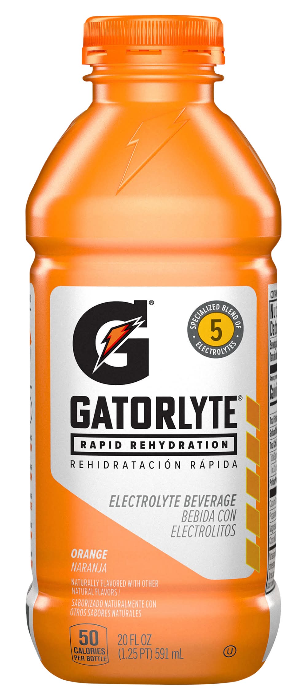 Gatorlyte Rapid Rehydration Electrolyte Drink, Orange (20 fl oz)