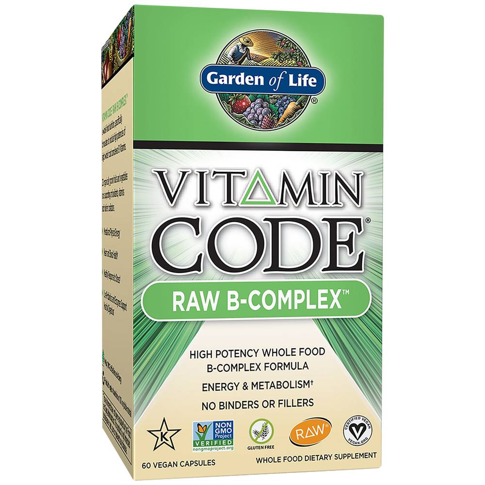 Garden Of Life Vitamin Code Raw B-Complex Supplement